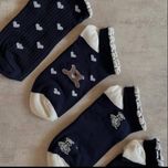 جوراب تدی سرمه ای