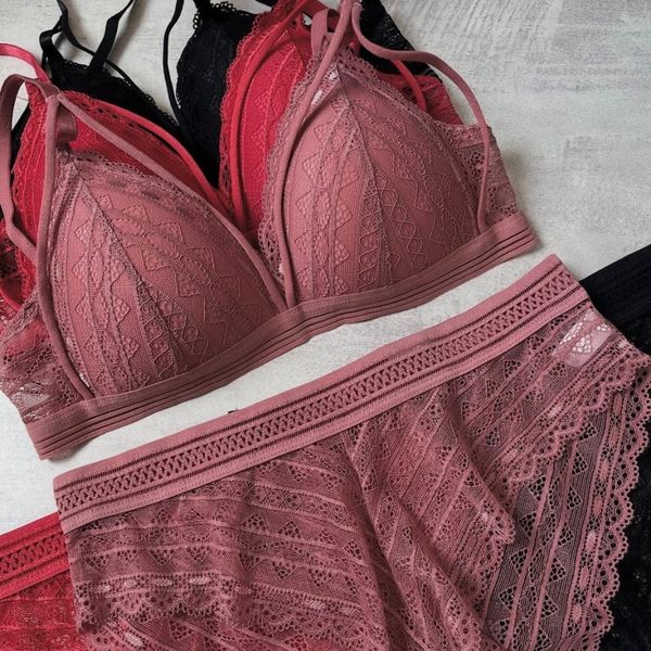 ست شورت و سوتین گیپور هارنسی زنانه