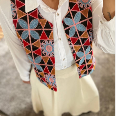 ژیله نخ دوزی شده