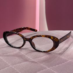 عینک dior پلنگی شیشه بی رنگ