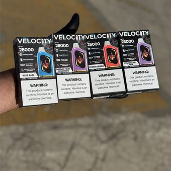 پاد یکبار مصرف 25000 پاف ولو سیتی /velo city