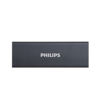هارد اکسترنال PHILIPS مدل FM61PS025S PS SSD ظرفیت 256GB - خاکستری