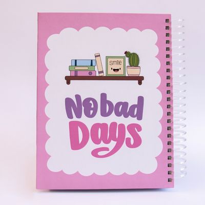 دفتر دیوایدر دار طرح " No bad days "
