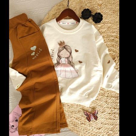 ست دخترانه مدل تاج