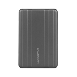 پاوربانک (PD و فست شارژ) Hicostar 22.5W 5000mAh مدل HS-P201 - خاکستری