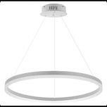 لوستر گرد تک حلقه ای 3حالته(نور از پایین) قطر 60