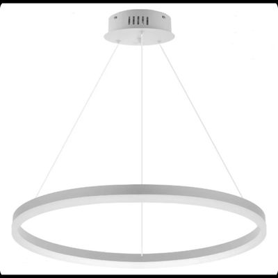 لوستر گرد تک حلقه ای 3حالته(نور از پایین) قطر 80