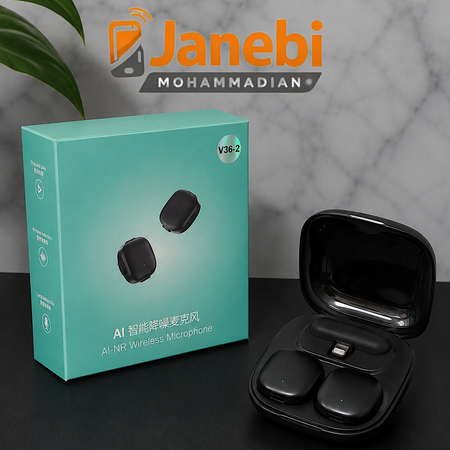 میکروفون بی سیم یقەای مدل V36-2