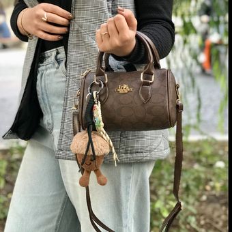 کیف زنانه Coach چارم بگ دار (کوچ) وارداتی کد 1589