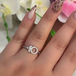 انگشتر نقره دخترانه - انگشتر نقره مینیمال