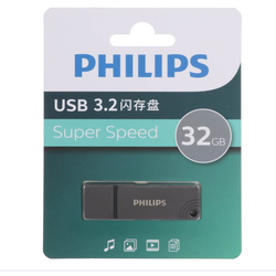 Philips FM11UA032B/93 USB 3.2 Flash Memory - 32GB - خاکستری (گارانتی IPM)