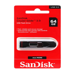 SanDisk Cruzer Glide USB3.0 Flash Memory-64GB(گارانتی سورین)