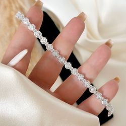 دستبند نقره زنانه | طراحی ساده و شیک، نقره 925 اصل