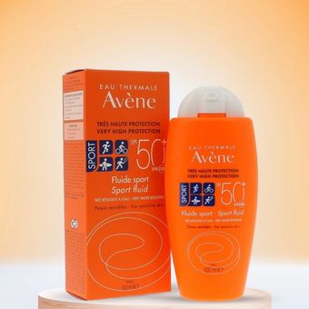 ضد ‎آفتاب اون فلوئید اسپورت حجم 100 میلی لیتر  Avene Very High Protection Sport Fluid SPF 50