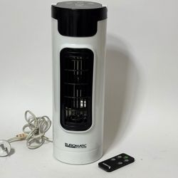 پنکه برجی برند یوروماتیک (EUROMATIC) سری بلک با ریموت کنترل و تایمر اختصاصی