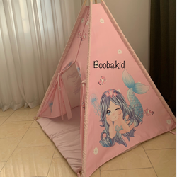 چادر سرخپوستی پری دریایی صورتی