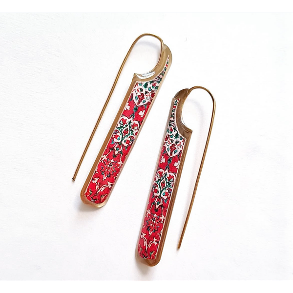 گوشواره فلامینگو کد 25