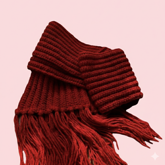 بافتنی شالگردن زنانه