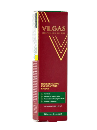 کرم ضد چروک دور چشم ویلگاس حجم 15 میلی لیتر