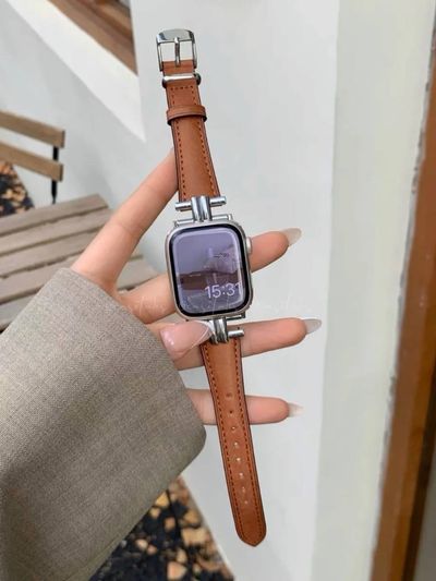 بند اپل واچ YSL چرمی⚜️