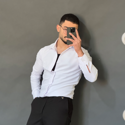 پیراهن دوشین سفید