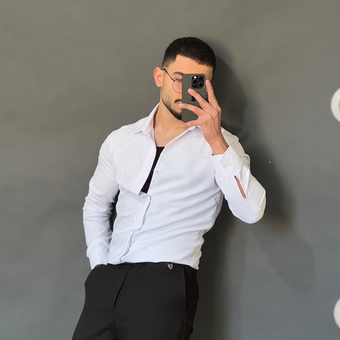 پیراهن دوشین سفید