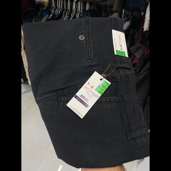 شلوار جین راسته کلاسیک بزرگ سایز