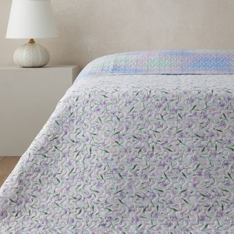 لحاف رو انداز انگلیش هوم Lilac Breeze