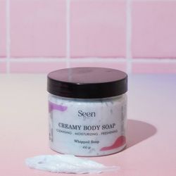 صابون خامه‌ای نینی سین‌کر - شوینده ملایم با رایحه پودر بچه حجم 450 میل