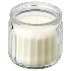 شمع معطر شیشه‌ای JÄMLIK ایکیا  ، 12 ساعت ماندگاری