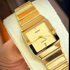 ساعت اناتوم مردانه تک موتور طلایی