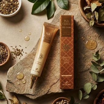 دور چشم روشن کننده و ضد چروک پلاسنتا تیری دبلیو کلینیک 3w clinic placenta eye cream