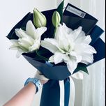 دسته گل لیلی رز