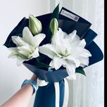 دسته گل لیلی رز