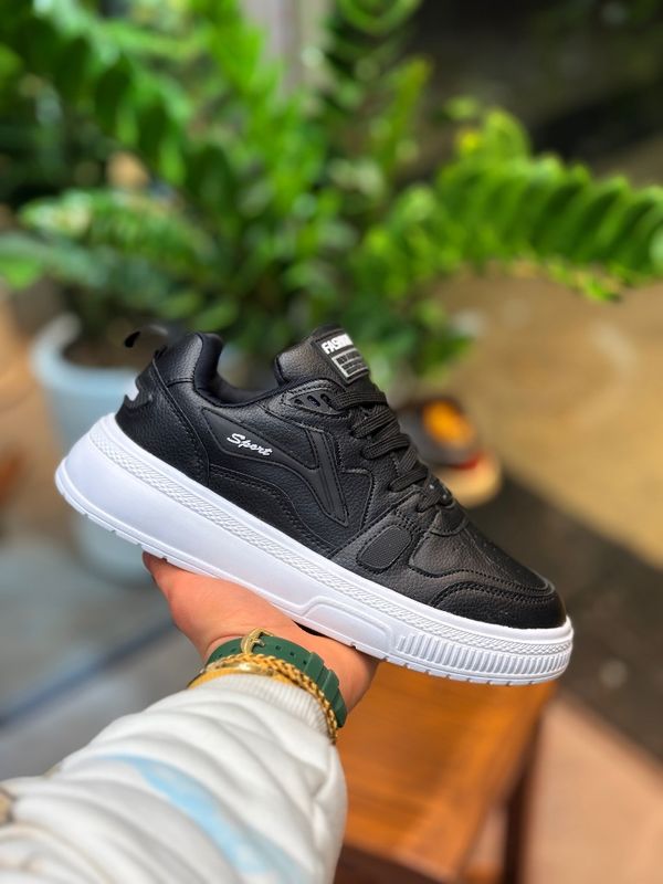 کفش فشیون پدید مشکی سفید668