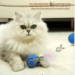 توپ غلطان (برند پت گرویتی) با دنباله قابل تعویض