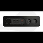 پریز توکار دیواری به همراه‌ پورت USB+سوکت شبکه