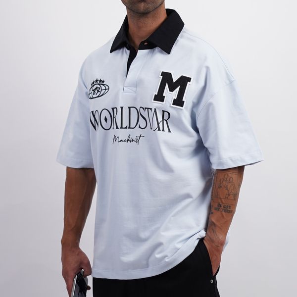 تیشرت یقه دار WORLDSTAR کد 171170
