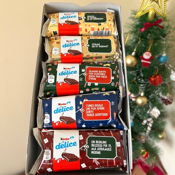 کیک کریسمسی کیندر