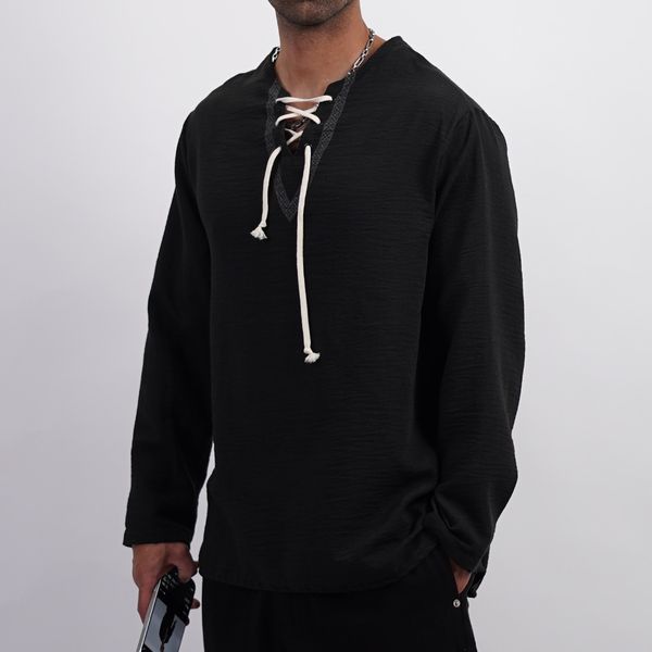 تیشرت آستین بلند OPEN کد 171164