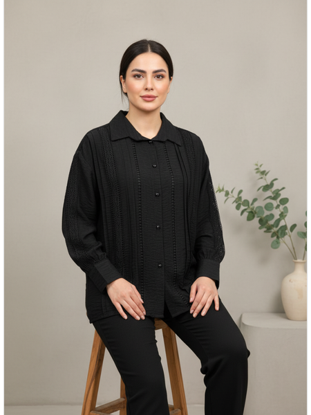 شومیز پشت پیله سایز بزرگ
