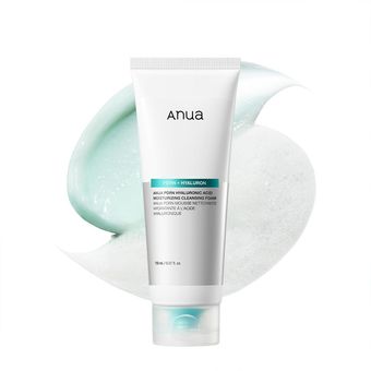 فوم شوینده ملایم PDRN و هیالورونیک اسید آنوا آبرسان و تقویت سد دفاعی پوست Anua PDRN Hyaluronic Acid Moisturizing Cleansing Foam