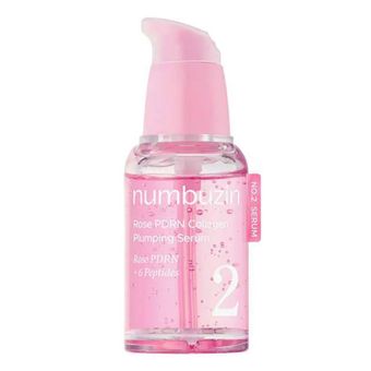 سرم کلاژن‌ساز و حجم‌دهنده پوست نامبوزین با PDRN و عصاره گل رز NUMBUZIN No.2 Rose PDRN Collagen 2X Plumping Serum