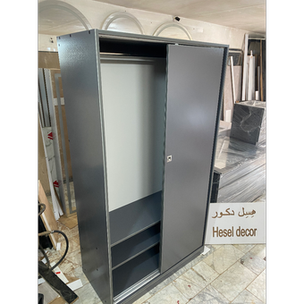 کمد دو درب ریلی تمام ام دی اف با رگال