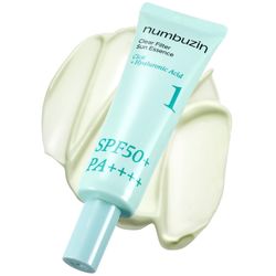 ضدآفتاب اسنس پوست حساس شماره 1 نامبوزین حجم 50 میل numbuzin No 1 Clear Filter Sun Essence 50ml