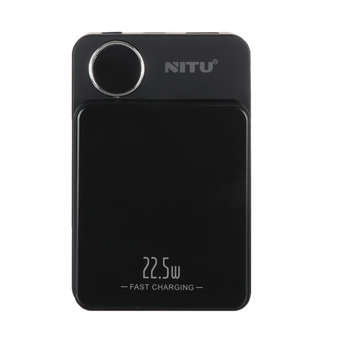پاوربانک فست شارژ Nitu 10000mAh مدل NPB12 22.5W - مشکی
