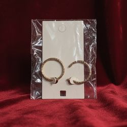 گوشواره میخی طرح حلال طلای روس