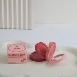 رژلب و رژگونه کرمی سه طبقه شیگلم