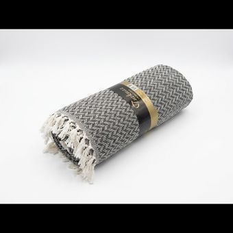 شال مبل ترک (رنگ زغالی)