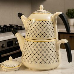 هوبارت کتری قوری لوزی مشکی